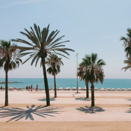 Barceloneta-stranden - gruppetur til Barcelona